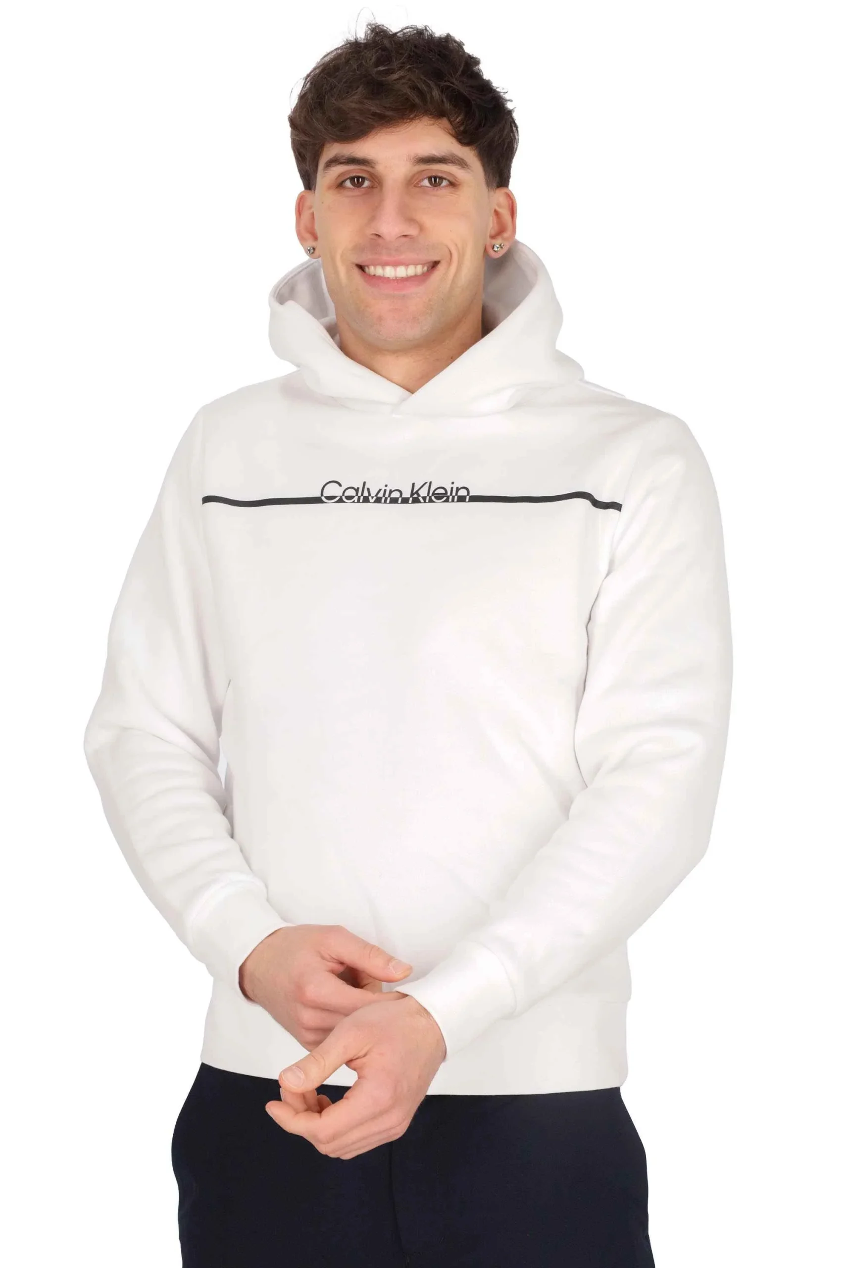 CALVIN KLEIN - U K114338 Felpa - immagine 2