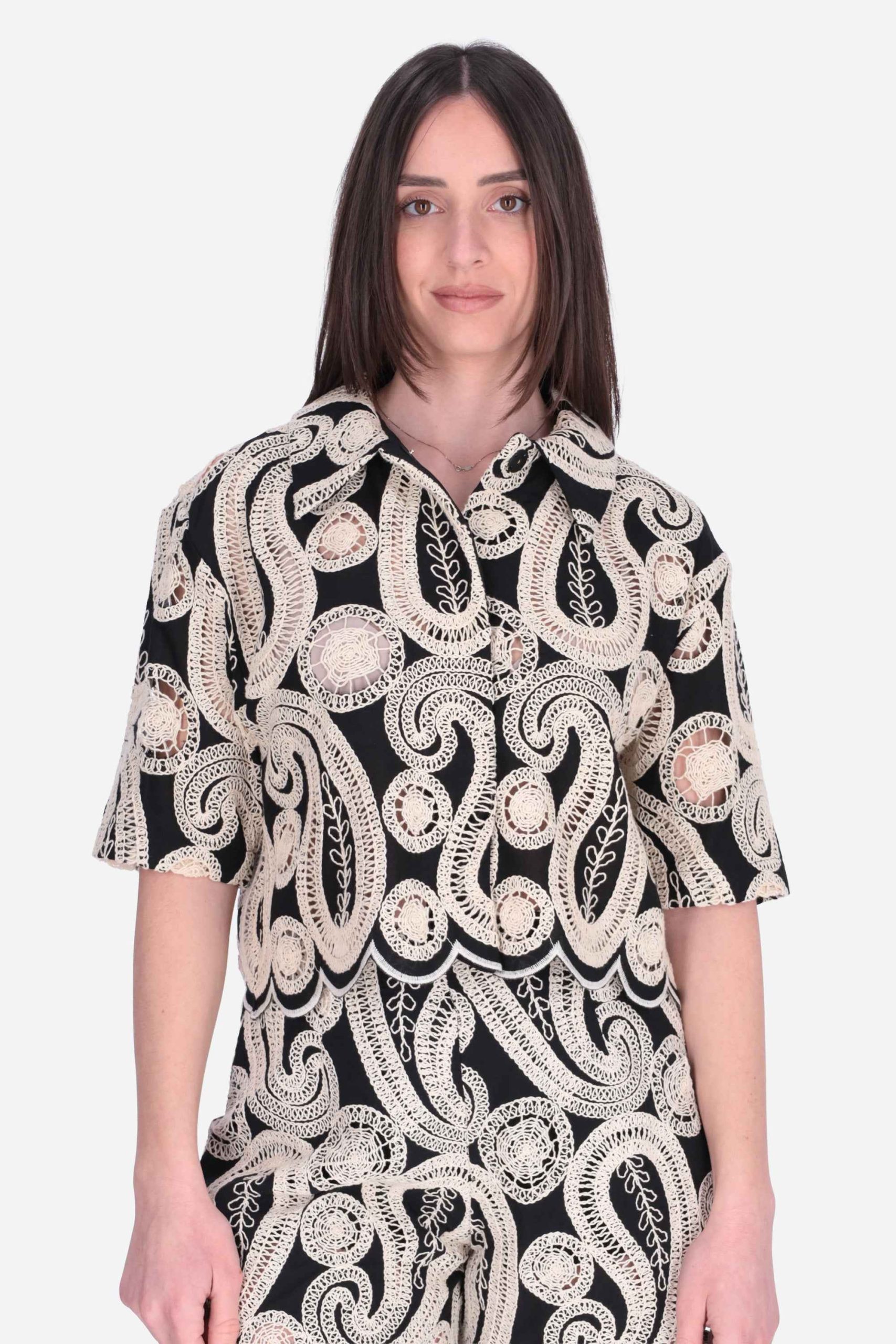 JIJIL - D CA148 Camicia - immagine 2