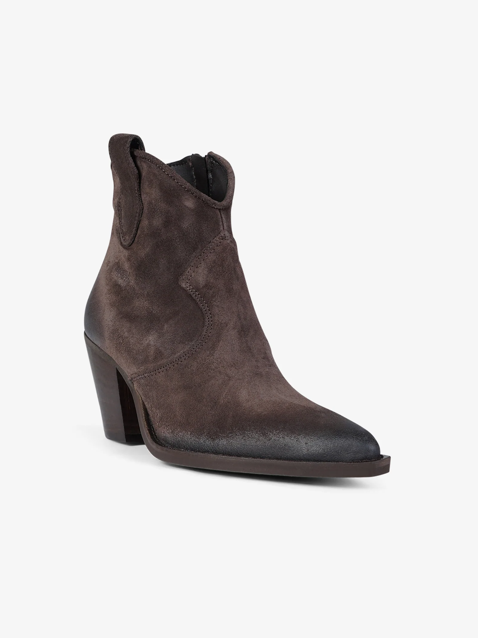 tronchetti donna stella suede marrone - immagine 4