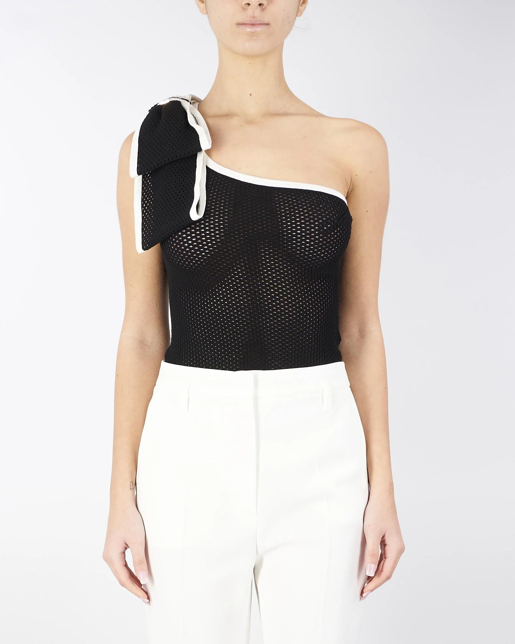 Body monospalla in punto rete - immagine 2