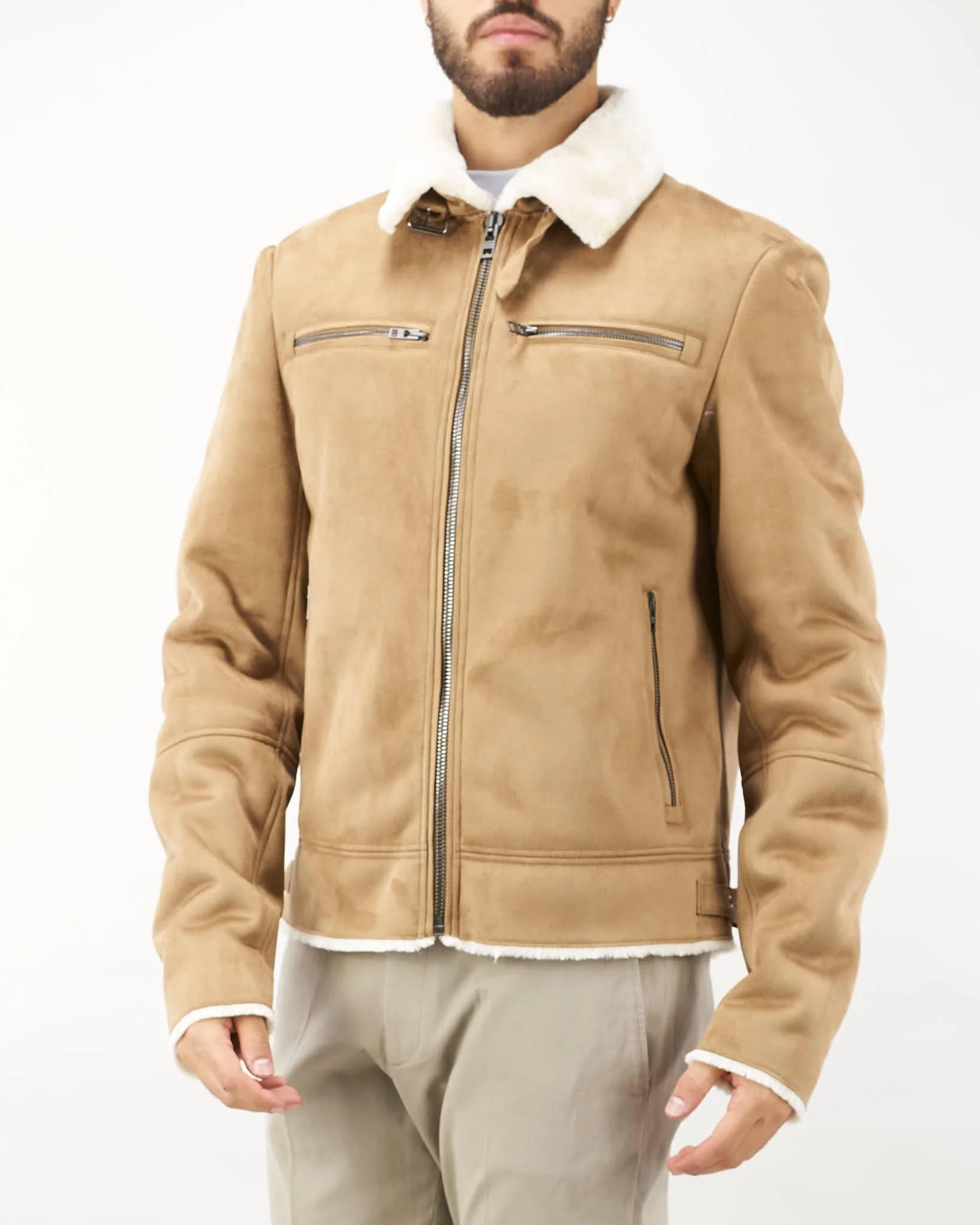 Giubbotto eco montone Patrizia Pepe - immagine 4