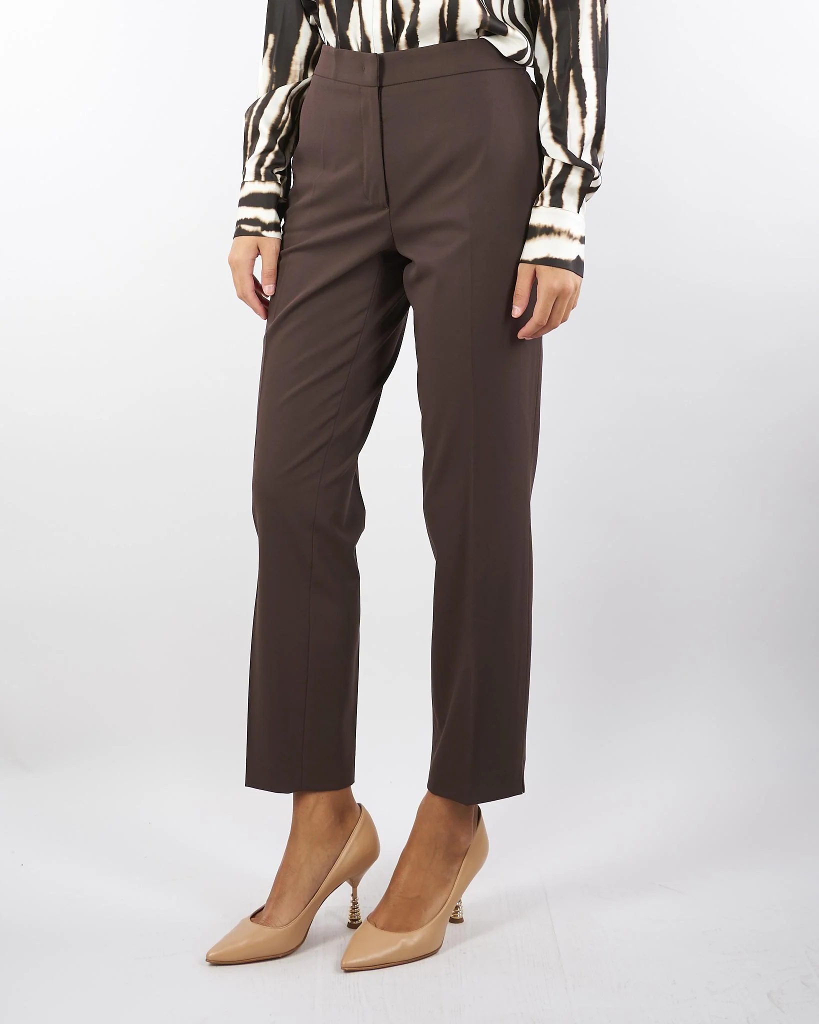 Pantalone dritto Moro con elastico in vita - immagine 4