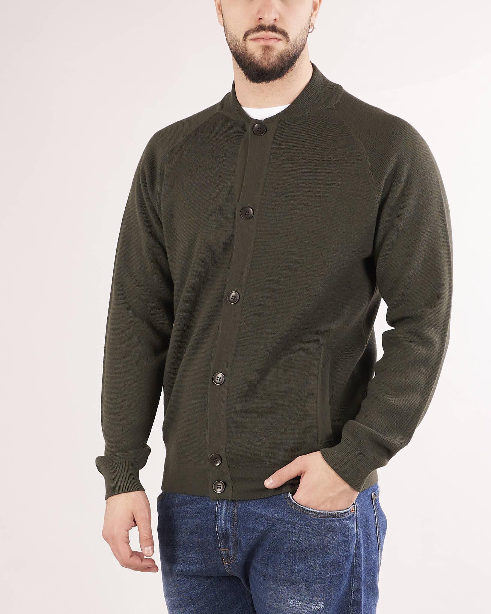 Cardigan in lana Jeordie's - immagine 4