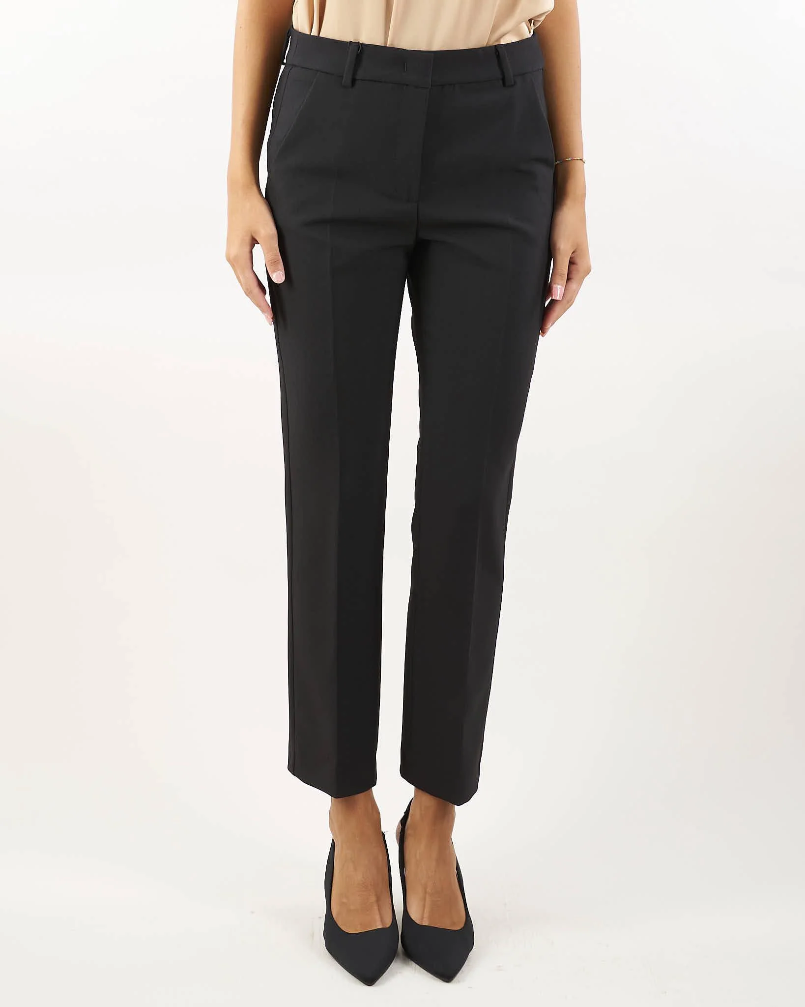 Pantalone a sigaretta in cady Max Mara Weekend - immagine 2