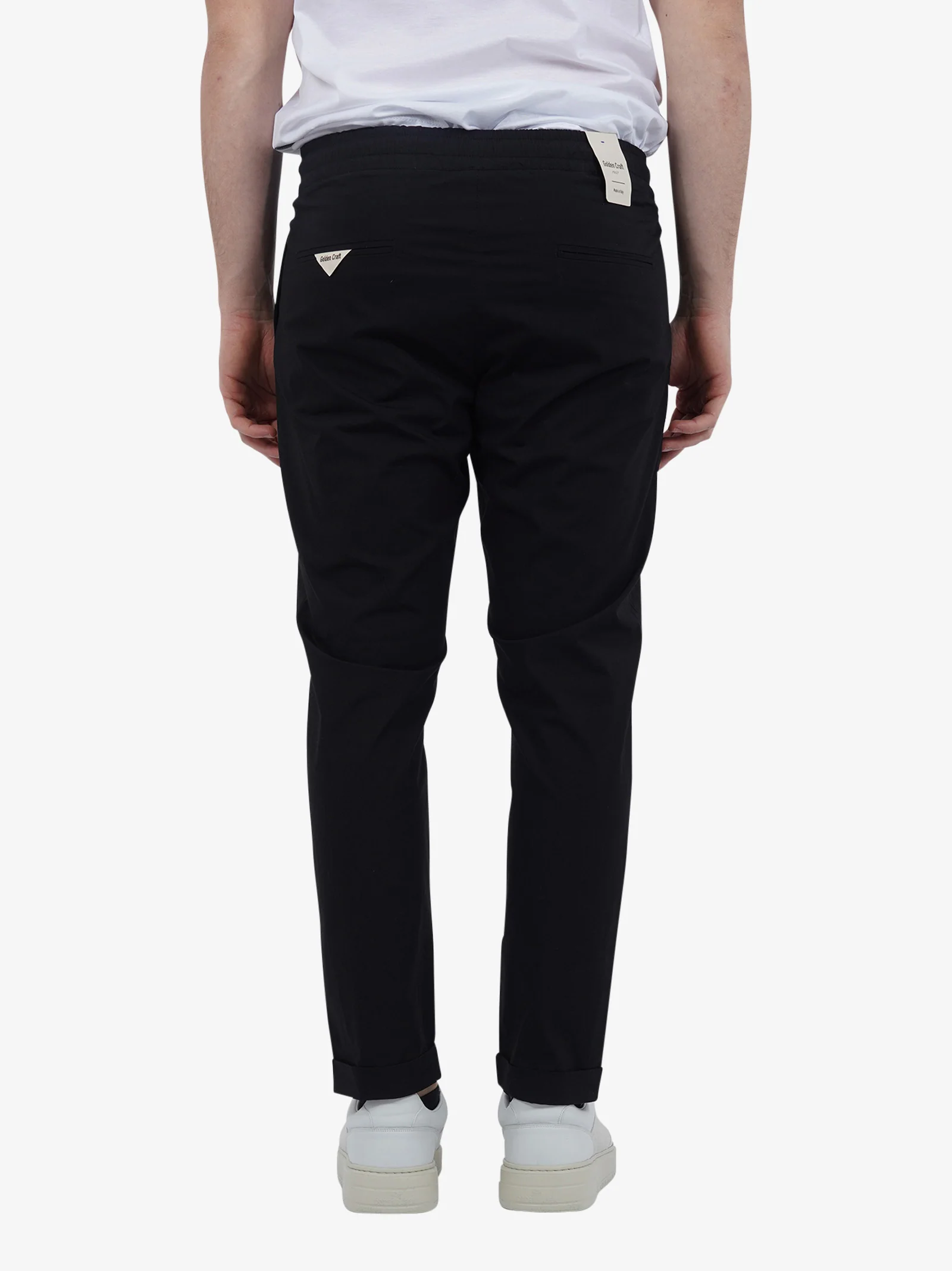 Pantalone CLANCIE LIGHT GC1PSS246684 uomo cotone nero - immagine 4