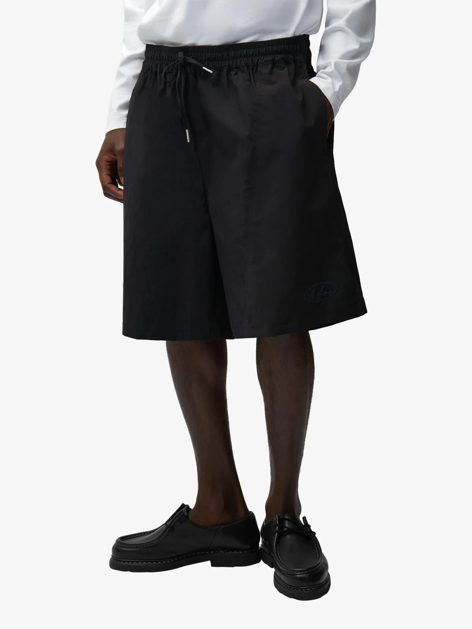 shorts distorted shorts uomo nero - immagine 3