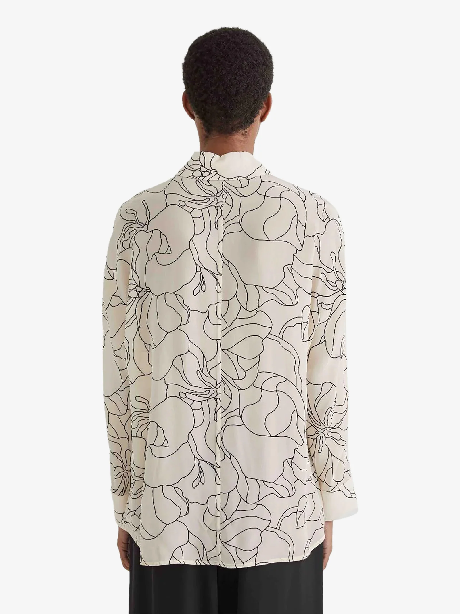 camicia a manica lunga donna multicolor - immagine 4