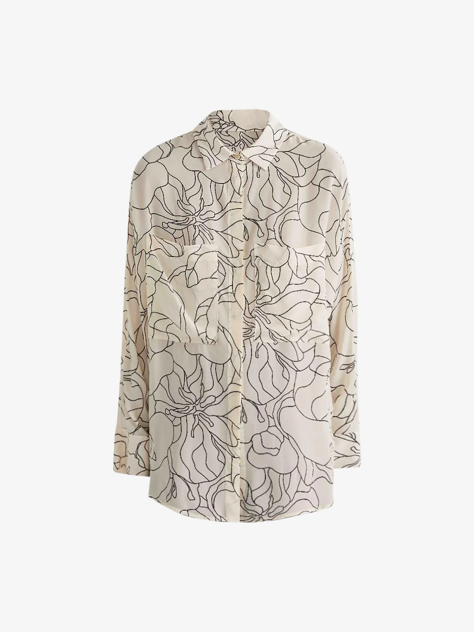 camicia a manica lunga donna multicolor - immagine 5