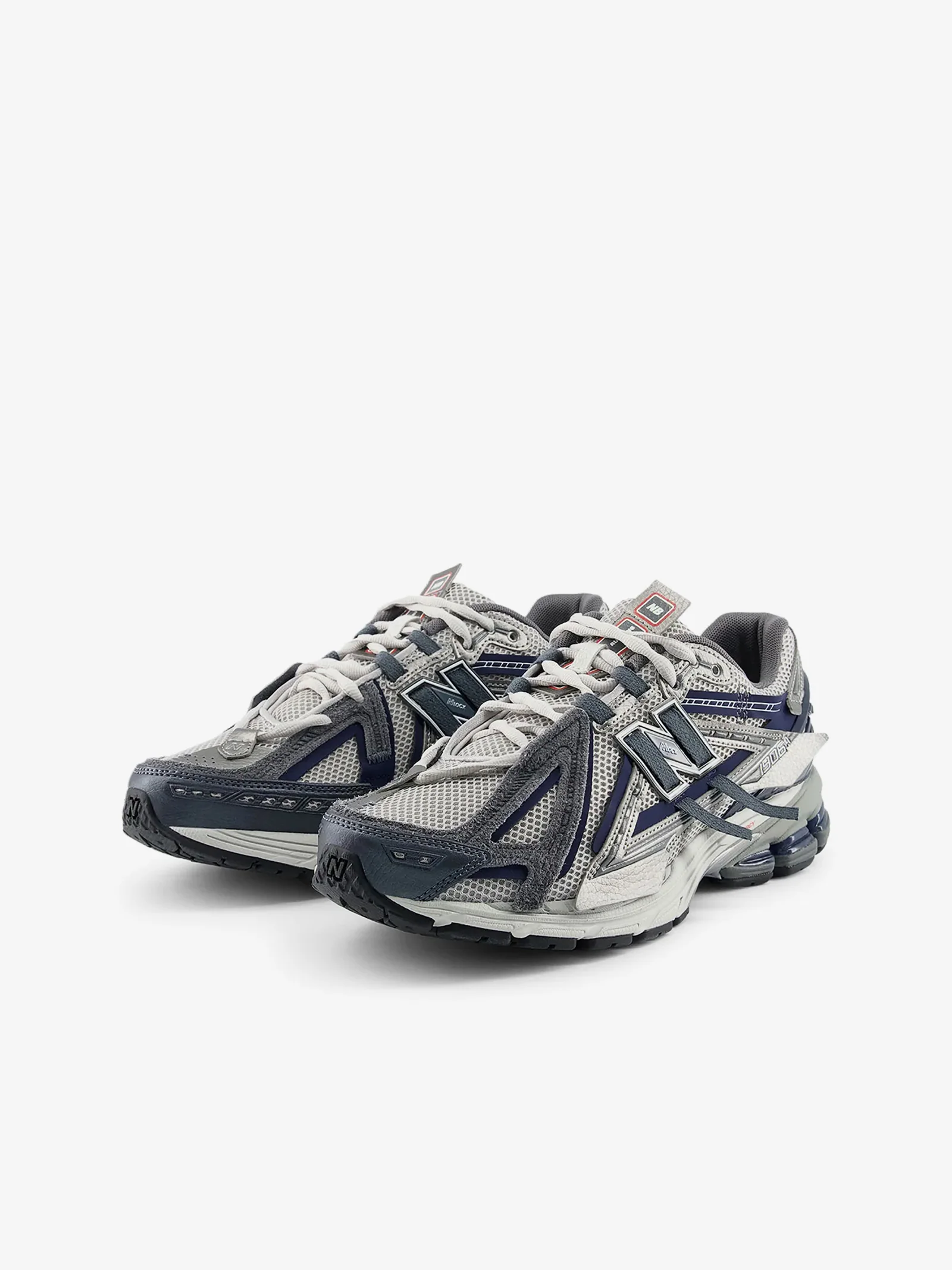 sneakers uomo u19064f6 tessuto sintetico grigio - immagine 4